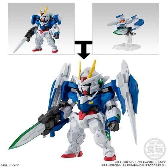 バンダイ FW GUNDAM CONVERGE ♯28 ダブルオーガンダム＆オーライザー
