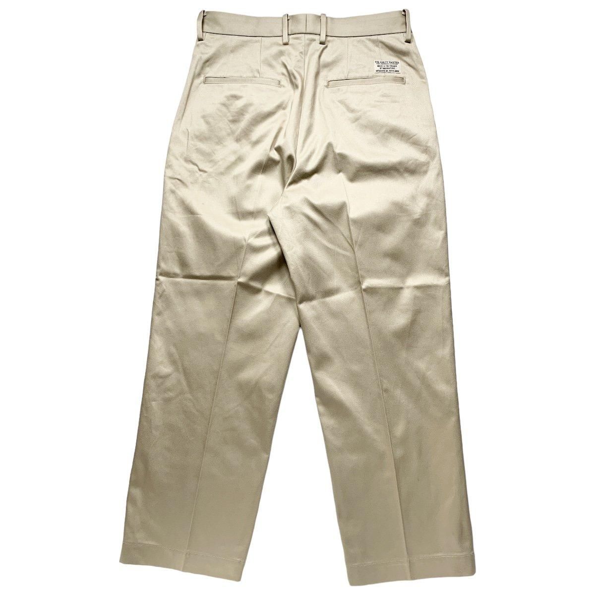 WACKOMARIA《ワコマリア》DOUBLE PLEATED CHINO TROUSERS(24FW-WMP