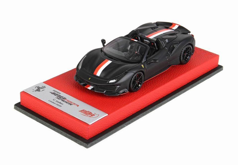 1/43 BBR Ferrari 488 Pista Spider Charles Leclerc - 【MR BBR