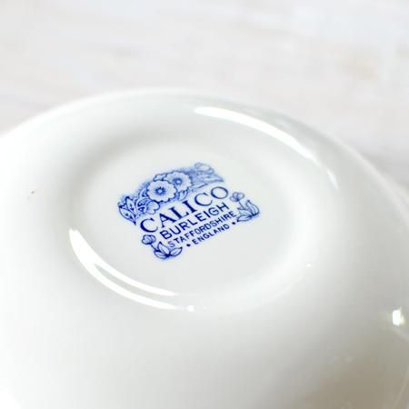 イギリス食器 Burleigh ブルーキャリコ スープボウル｜バーレイ正規