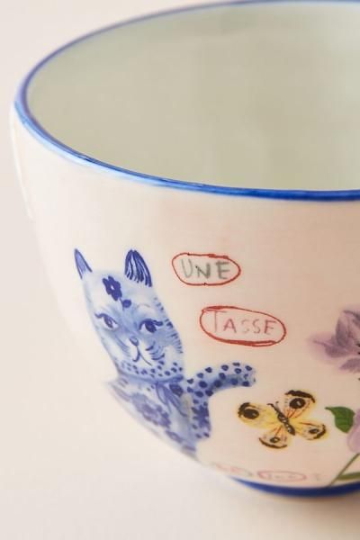 国内在庫）Nathalie Lete Titania Mug - ANTHROPOLOGY(アンソロ