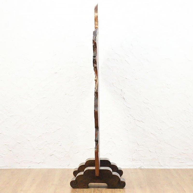 ヒバ 天然木 衝立 昭和初期 和風 105×37×123cm