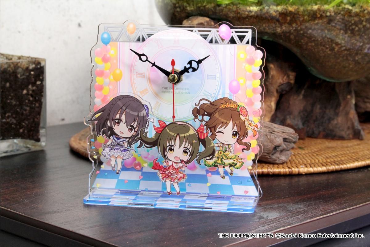 アイドルマスター シンデレラガールズ ぷちちょこ ミニアクリル置時計