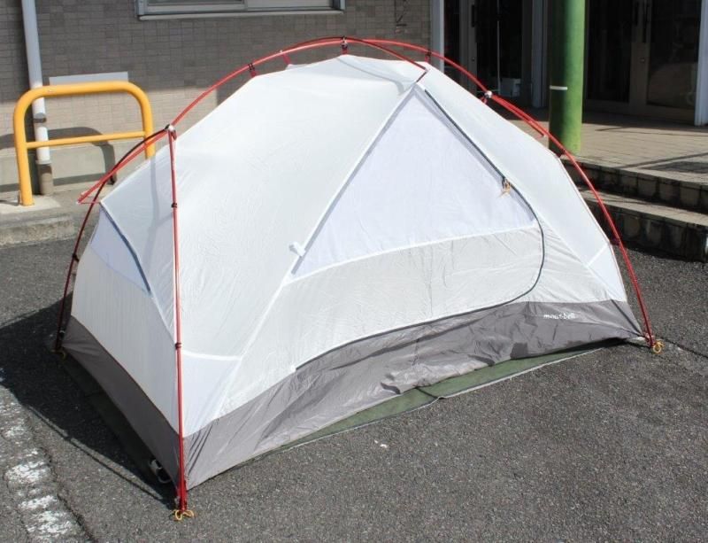 mont-bell【ルナドーム2】フットプリント、専用マット付き ルナドーム2