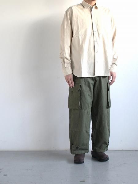 OUTIL PANTALON BLESLE / OLIVE
