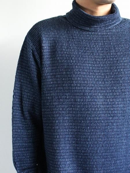 Porter Classic / BEATNIK KENDO KNIT - BLUE (ポータークラシック