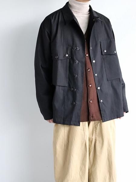 Needles Field Jacket - C/N Oxford Cloth / Black