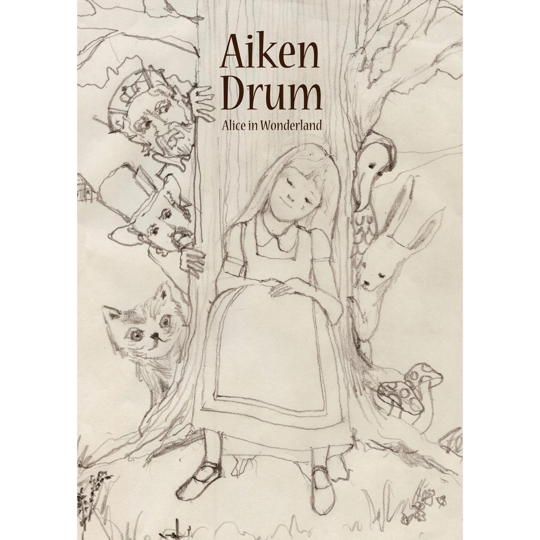 Aiken Drum / ウッドバッグ 寝転ぶネコ - c a b i n e t O N L I N E