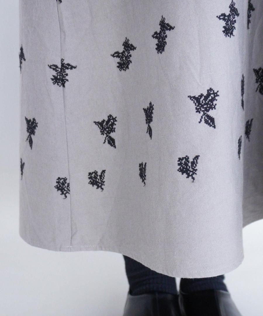 qiri | rondoリボン刺繍オールインワン - c a b i n e t O N L I N E