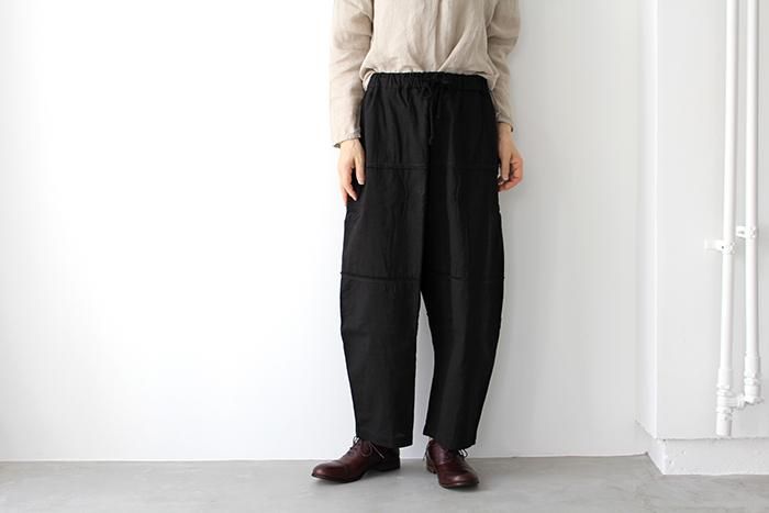MITTAN ミッタン 竹パンツ PT-09 黒 メンズ レディース パンツ 靴通販