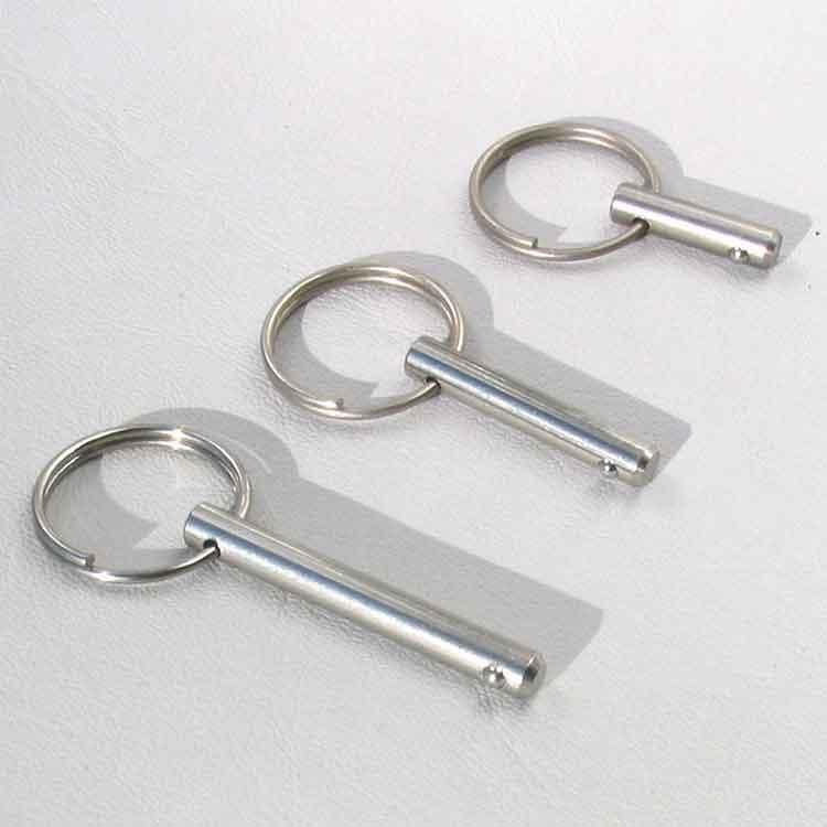 323983 ボールロックピン 6.35 x 25mm SS (KH26415) - ブルー