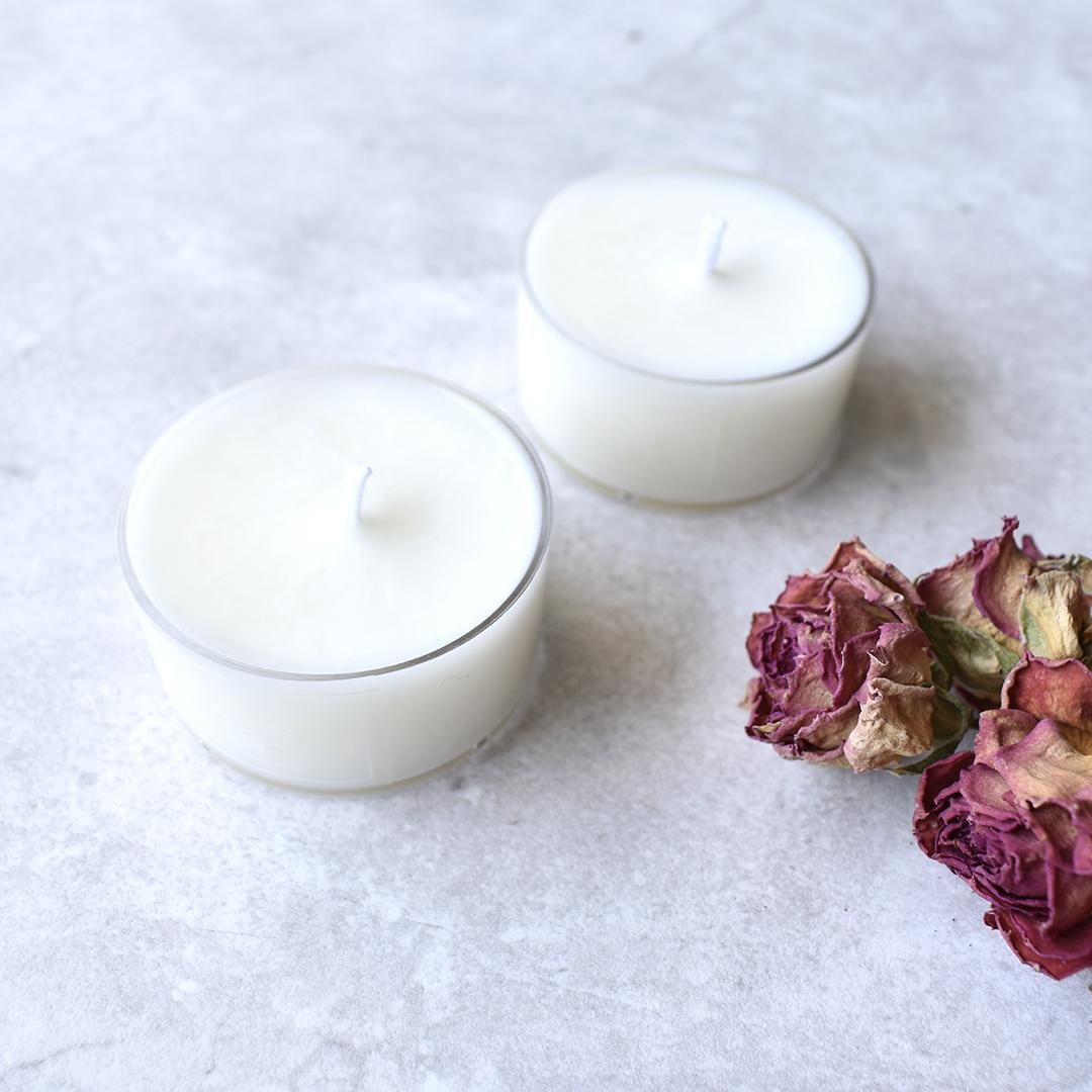 ティーライトソイキャンドル】天然アロマ・フランキンセンス