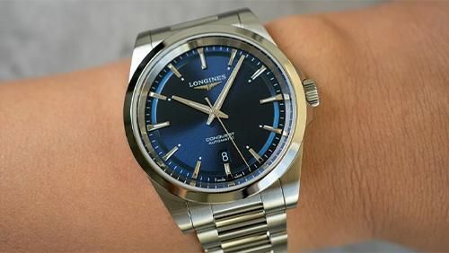 L3.830.4.92.6 ロンジン コンクエスト 41mm - 高級腕時計 正規販売店