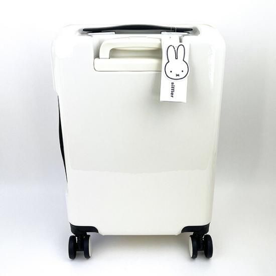 ミッフィー miffy スーツケース キャリーケース 53L フェイスホワイト