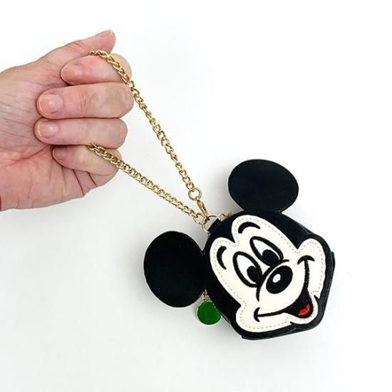 ミッキーマウス ディズニー ダイカットポーチチャーム MM 小物入れ