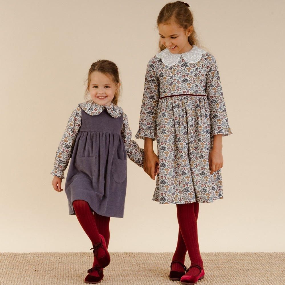 SALE40%OFF】Amaia Kids - Leela girl dress - Liberty Multico floral