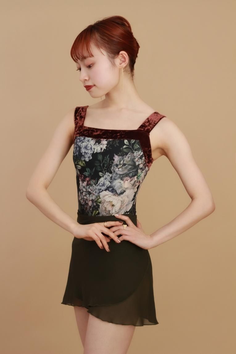 Rainy Garden】Pique design - Balletwear brand unoa