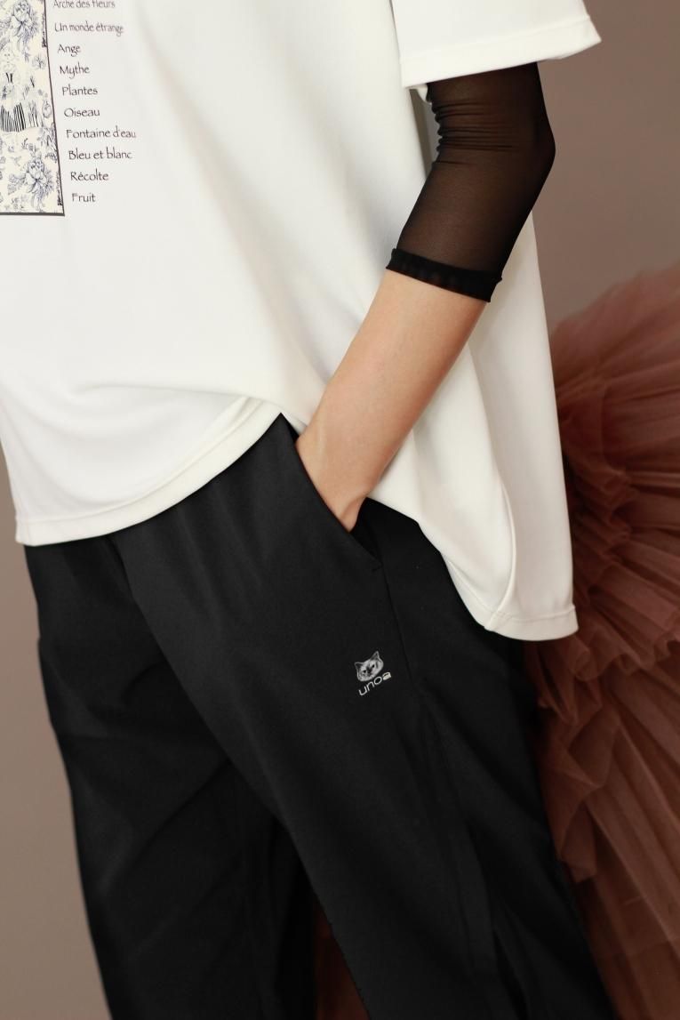 □【Jogger pants】Black - Balletwear brand unoa