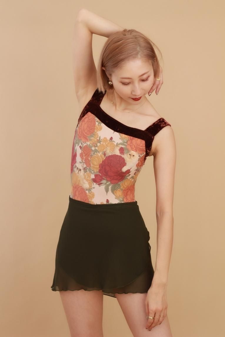 Peony cats】Pique design - Balletwear brand unoa
