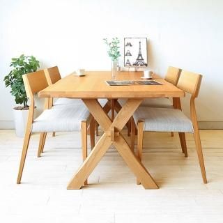 ダイニングテーブル 食卓 一枚板風 開梱設置配送 幅140cm 150cm 165cm