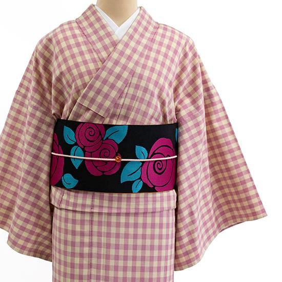 特選プレタ】片貝木綿きもの/お仕立て済み