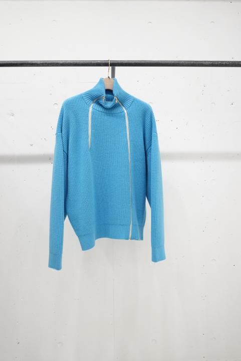 CULLNI Double Zip High Neck Knit - m-market