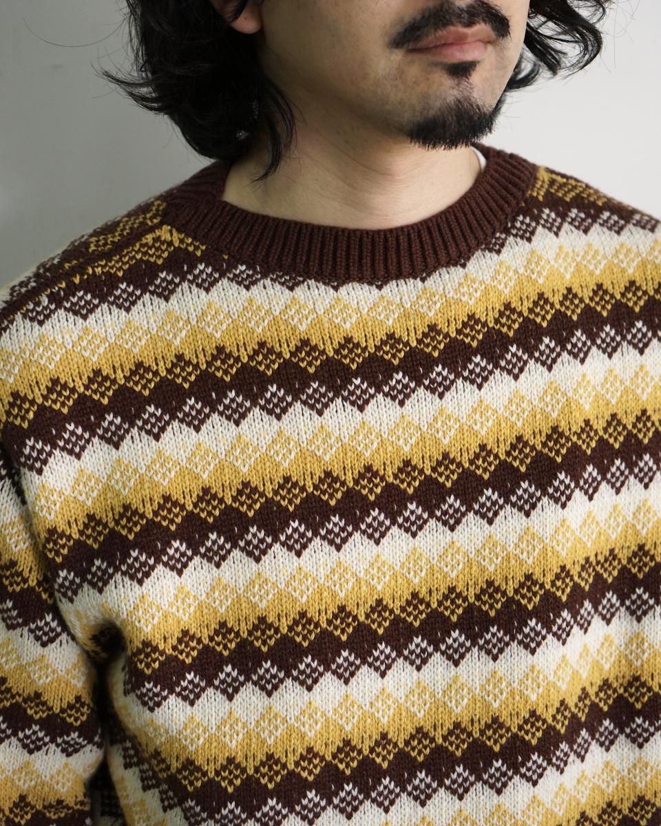 セール30%off】25AW AURALEE CASHMERE JACQUARD KNIT P/O / A25AP02EC