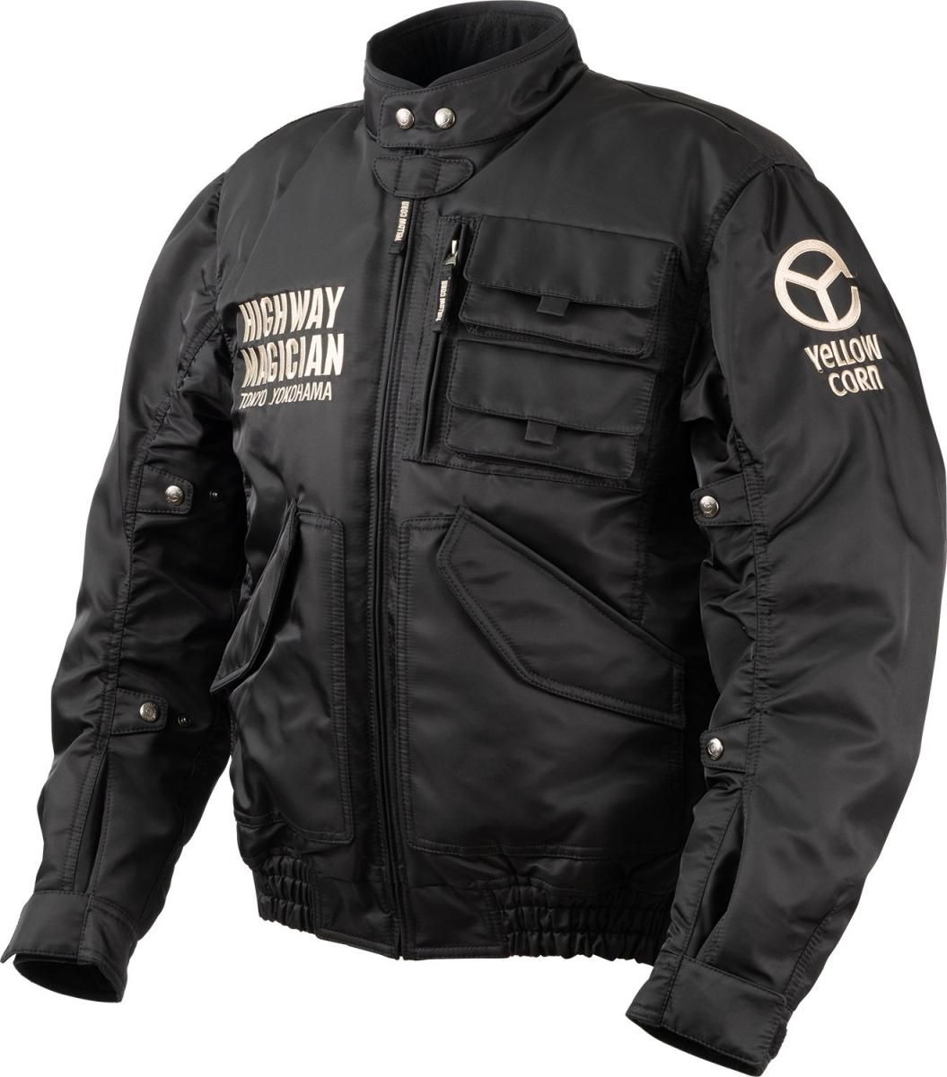YB4300 WINTER JACKET 【BLACK/IVORY】 - YELLOW CORN Official web shop