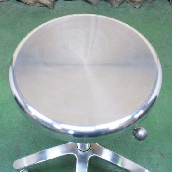 完売【中古】タカラベルモント スツール『D-STOOL ALUMI（D-スツール