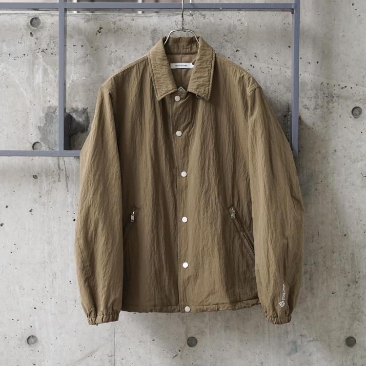 ノンネイティブ nonnative 25aw コーチジャケット コットンナイロン