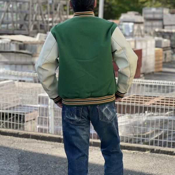 ザ リアルマッコイズ MJ23120 WOOL VARSITY JACKET ウールバーシティ