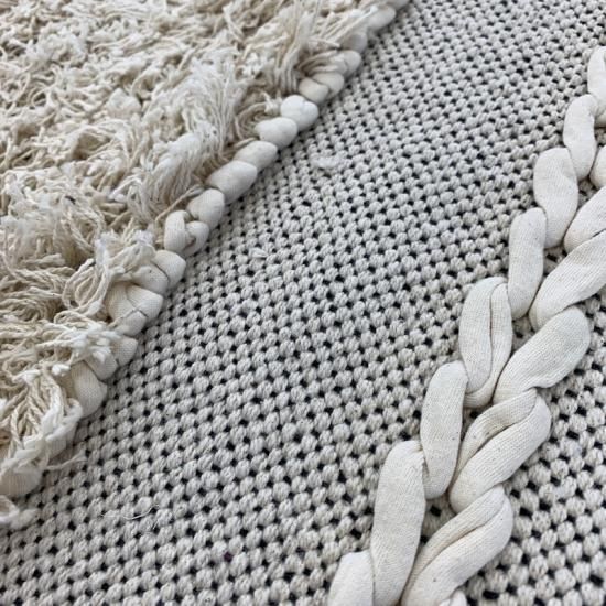 送料無料】 POP CORN STRIPE RUG ( ポップコーンストライプ ラグ ) 140