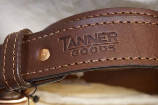 TANNER GOODS』（タナーグッズ） ヘリテージベルト (レザーベルト