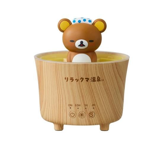 商品情報：ルームライト加湿器リラックマ温泉 KH-G91-RRK｜CCP