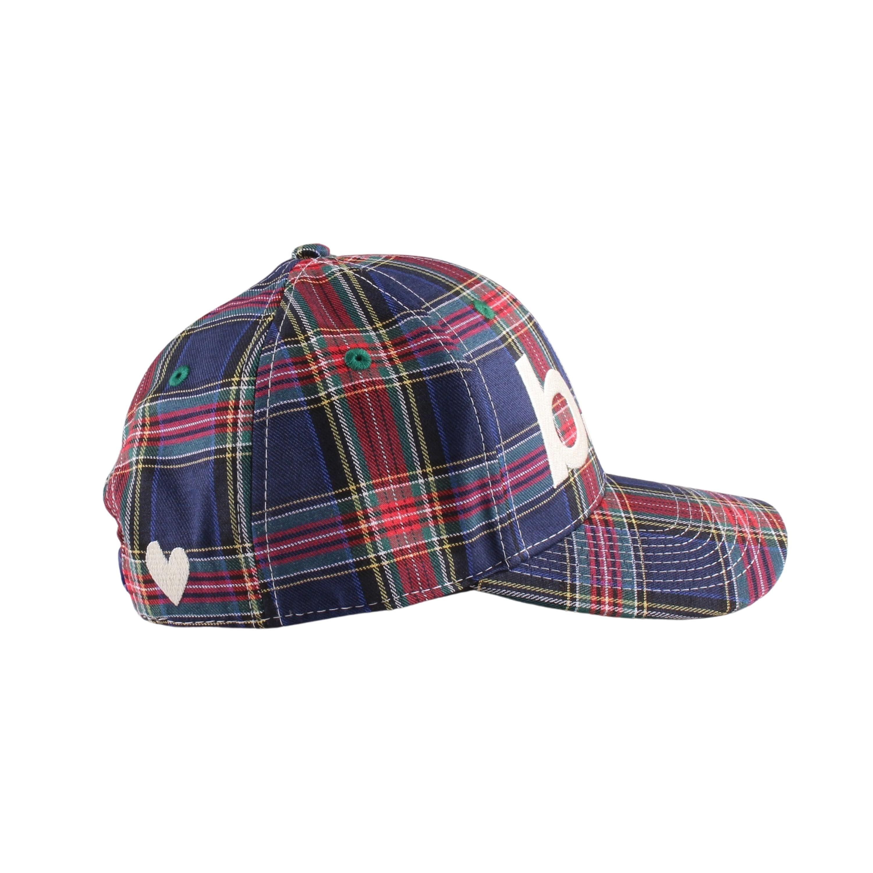 b.E Hat【Blue Plaid/White】 - DOMICILE TOKYO ONLINE SHOP