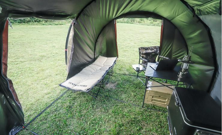 TENT FACTORY】ブルーウィンド トンネル2ルームテントRA (メーカー直送