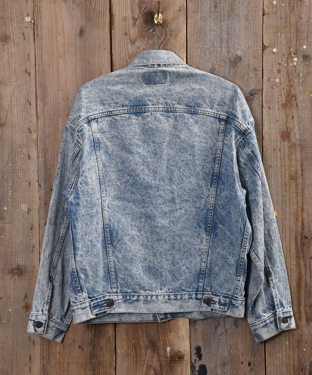 Levi's”デニムジャケット70507・ケミカルウォッシュ | USA製｜Mサイズ