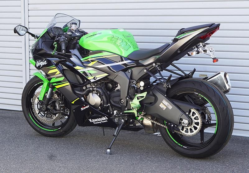 NINJA ZX-6R ZX636 バックステップ 金 SNIPER スナイパー SP0143GD