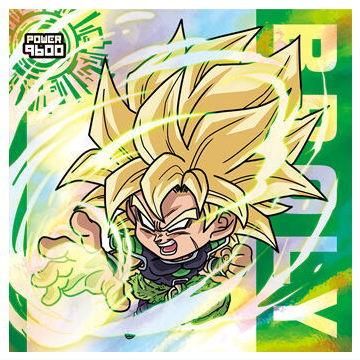 ドラゴンボール 超戦士シールウエハース超 勝利への執念 [4.ブロリー
