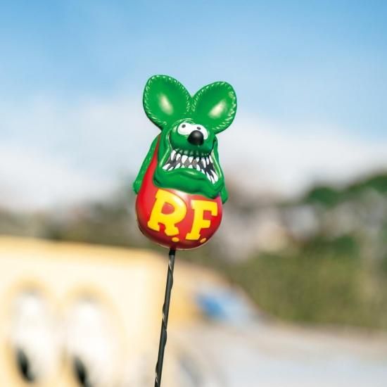 ラットフィンク Rat Fink スクイーズ アンテナ トッパー (車用) アメ車
