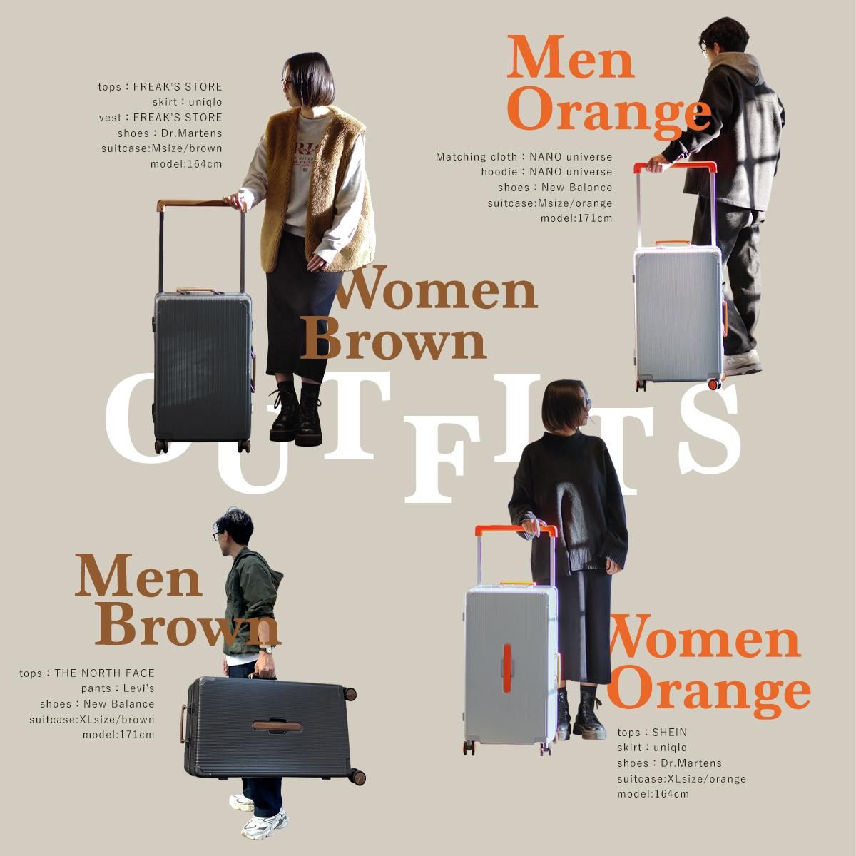 REVEL SUITCASE 90L XL size - .OUNCEオフィシャルショップ