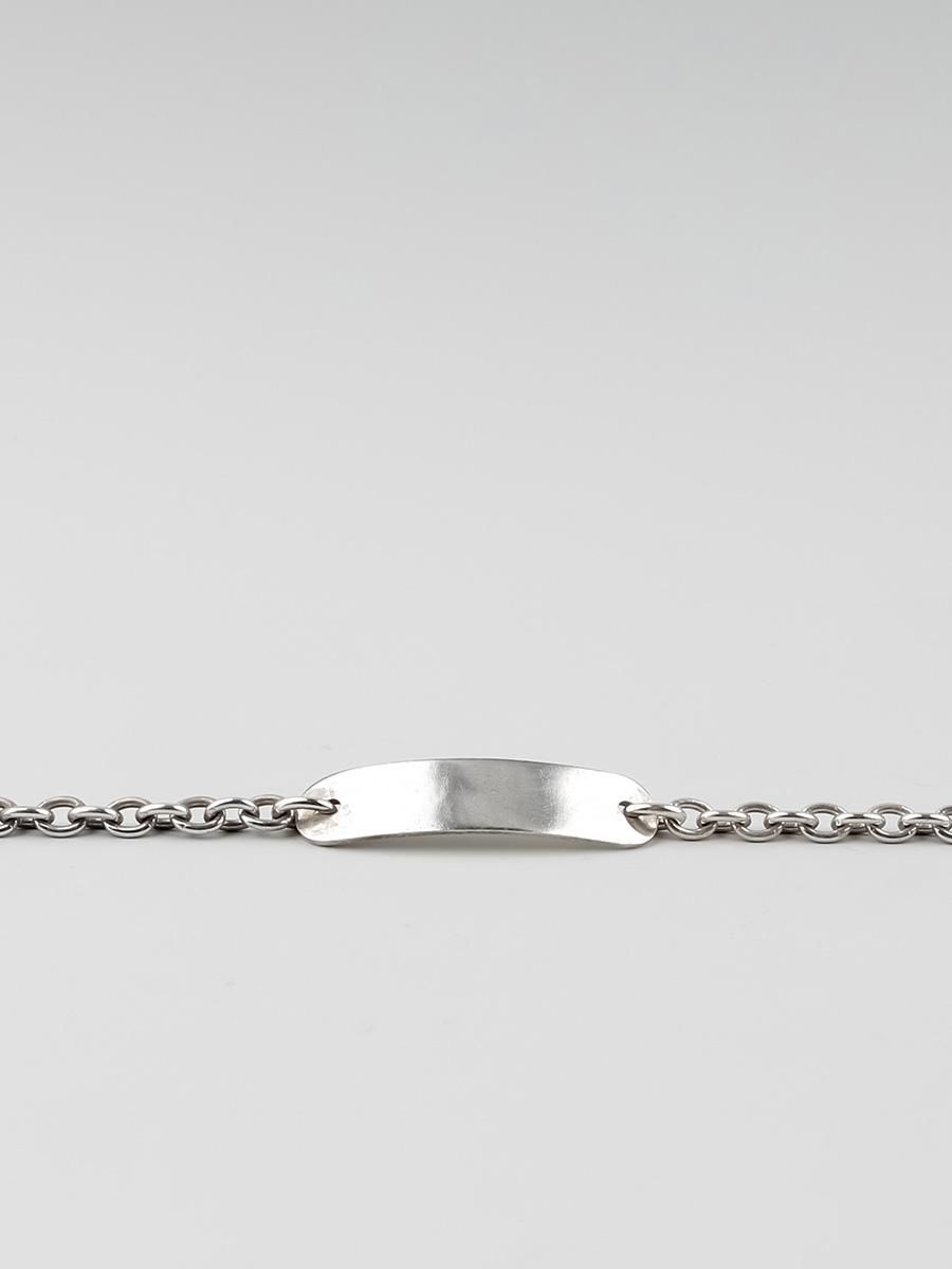 HANK #6011 ID BRACELET / SILVER - 神戸 GOODDAYS シルバーアクセサリー