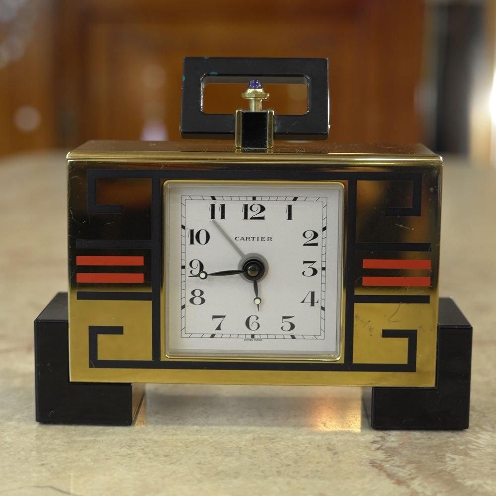 ヴィンテージ置時計 カルティエ】Cartier Chinoise シノワ クロック
