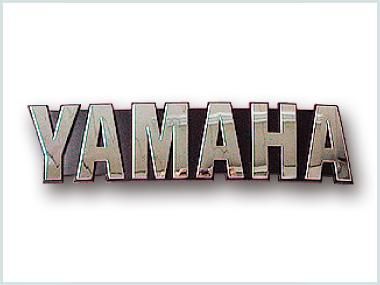 YAMAHAタンクエンブレム銀：汎用 - バイクパーツ通販専門店 ホット