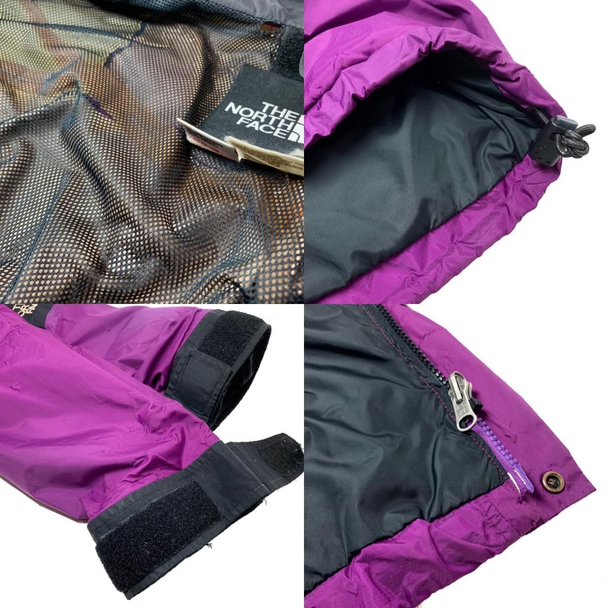 90s THE NORTH FACE Mountain Light Jacket 紫 M ノースフェイス