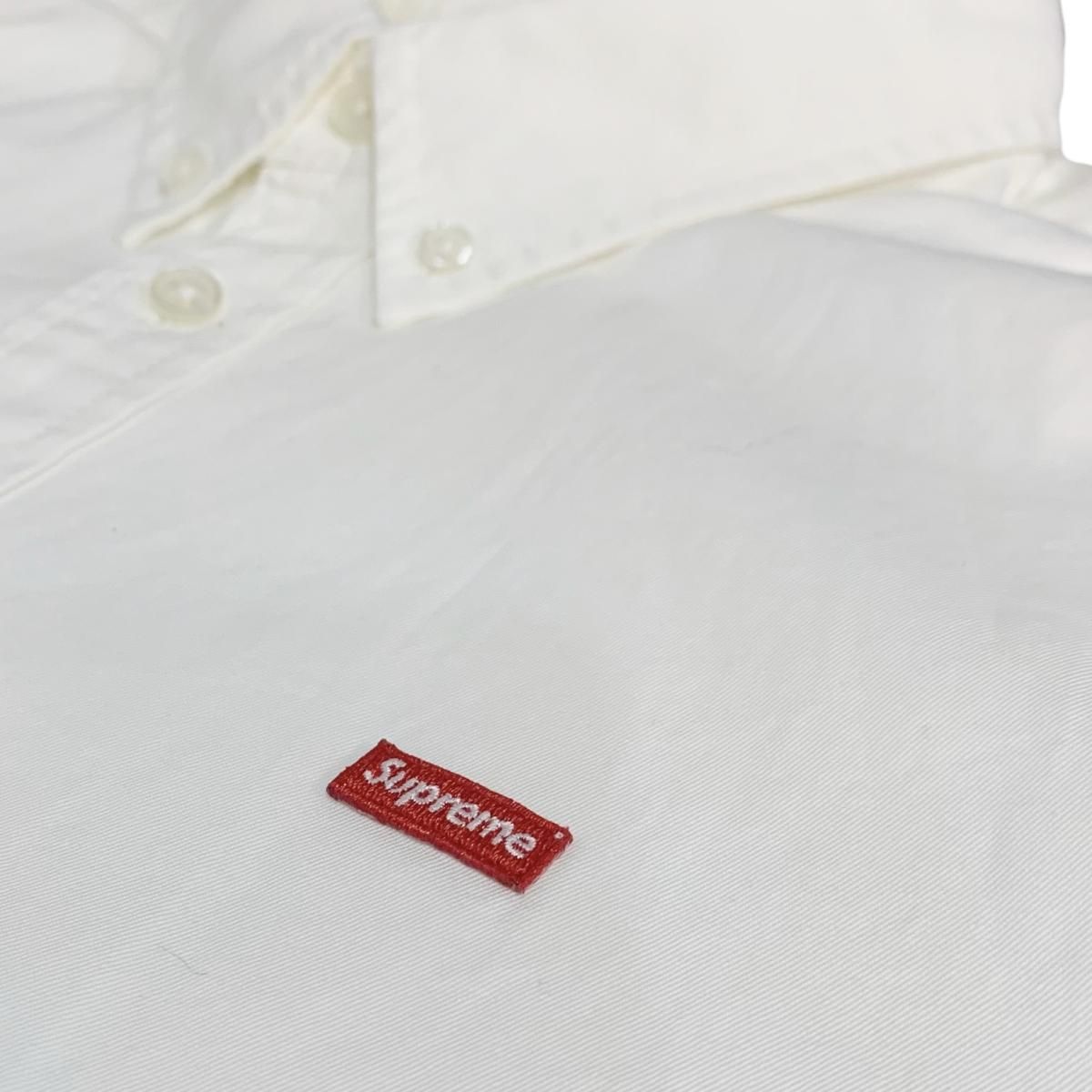 新品 22SS SUPREME Small Box Shirt 白 XL シュプリーム 長袖 シャツ
