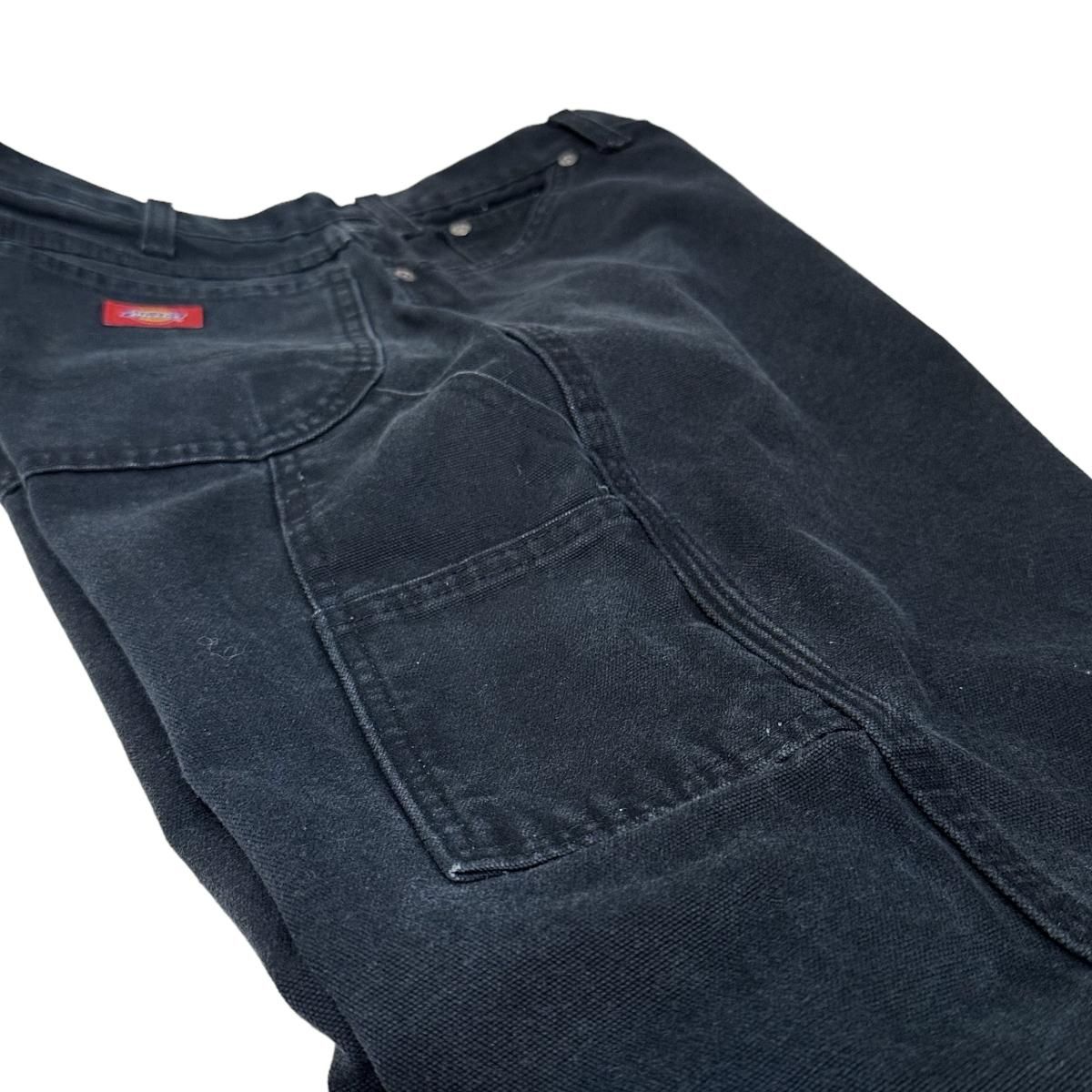 00s Dickies Duck Painter Pants 黒 W33×L31 ディッキーズ ペインター