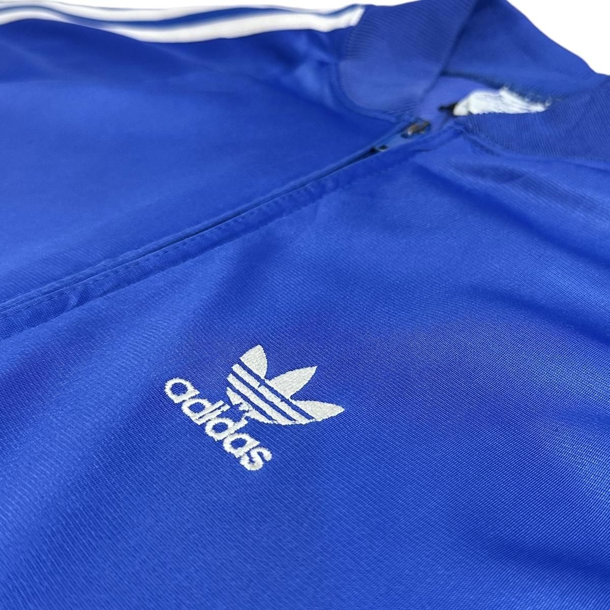 USA製 80s adidas ATP Track Jacket 青 M アディダス トラック