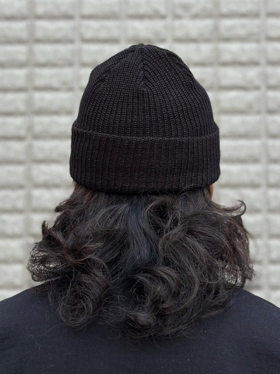 新品 カナダ製 BEANIIEZ ニットキャップ ビーニー アクリル (BLACK