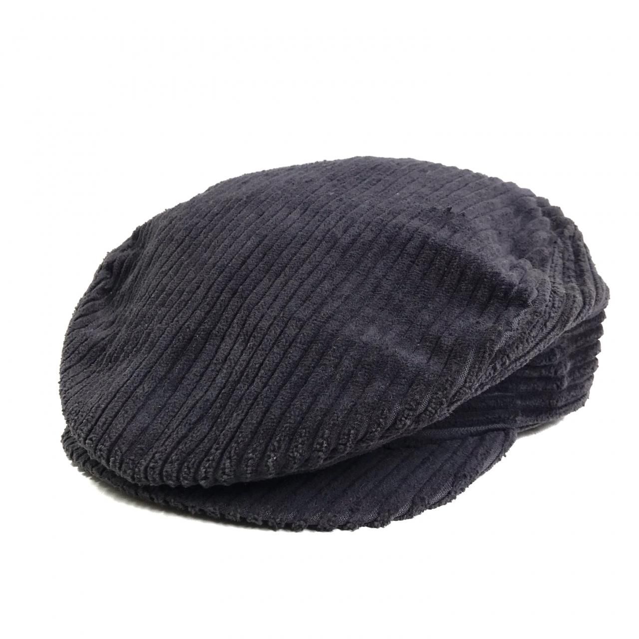 USA製 90s NIKE Wide Corduroy Hunting Cap 黒 L ナイキ 太畝